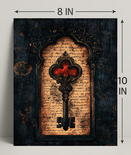 The Ornate Key Poster