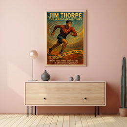 The Legend of Jim Thorpe Poster