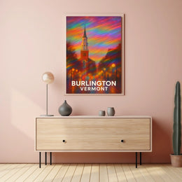Burlington Vermont Wanderlust Photography Poster