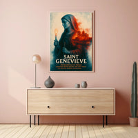 Saint Genevieve Patroness Of Paris Poster
