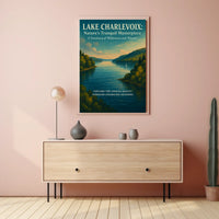 Lake Charlevoix NatureS Tranquil Poster