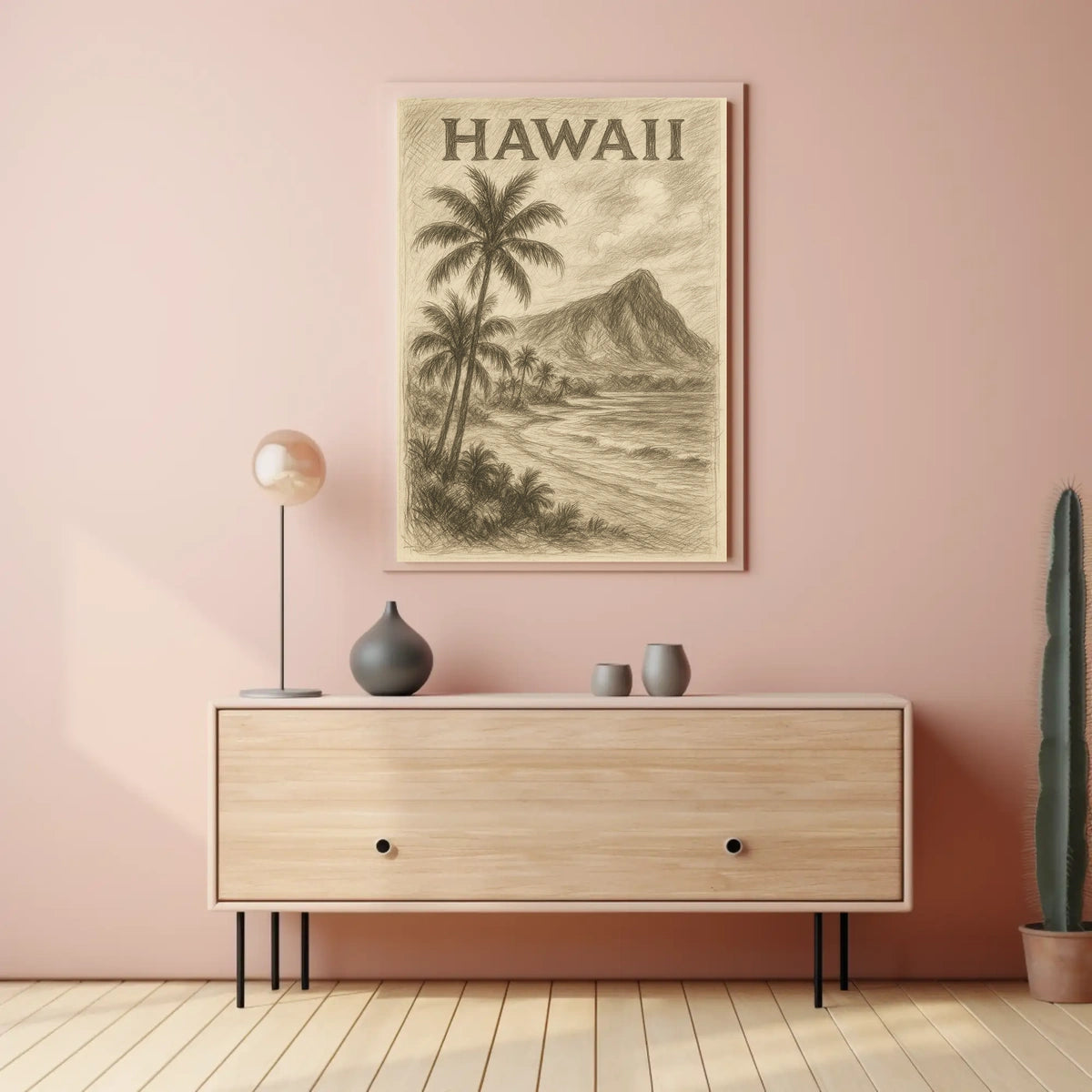 Hawaii Tropical Paradise Poster