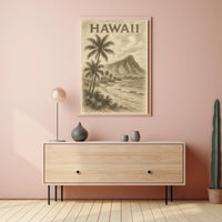 Hawaii Tropical Paradise Poster