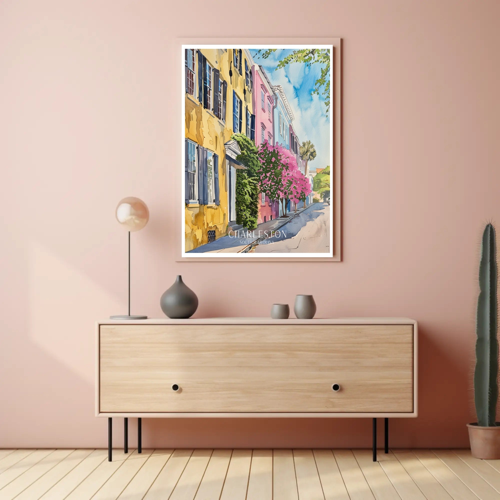 Charleston, South Carolina Poster PosterGoat