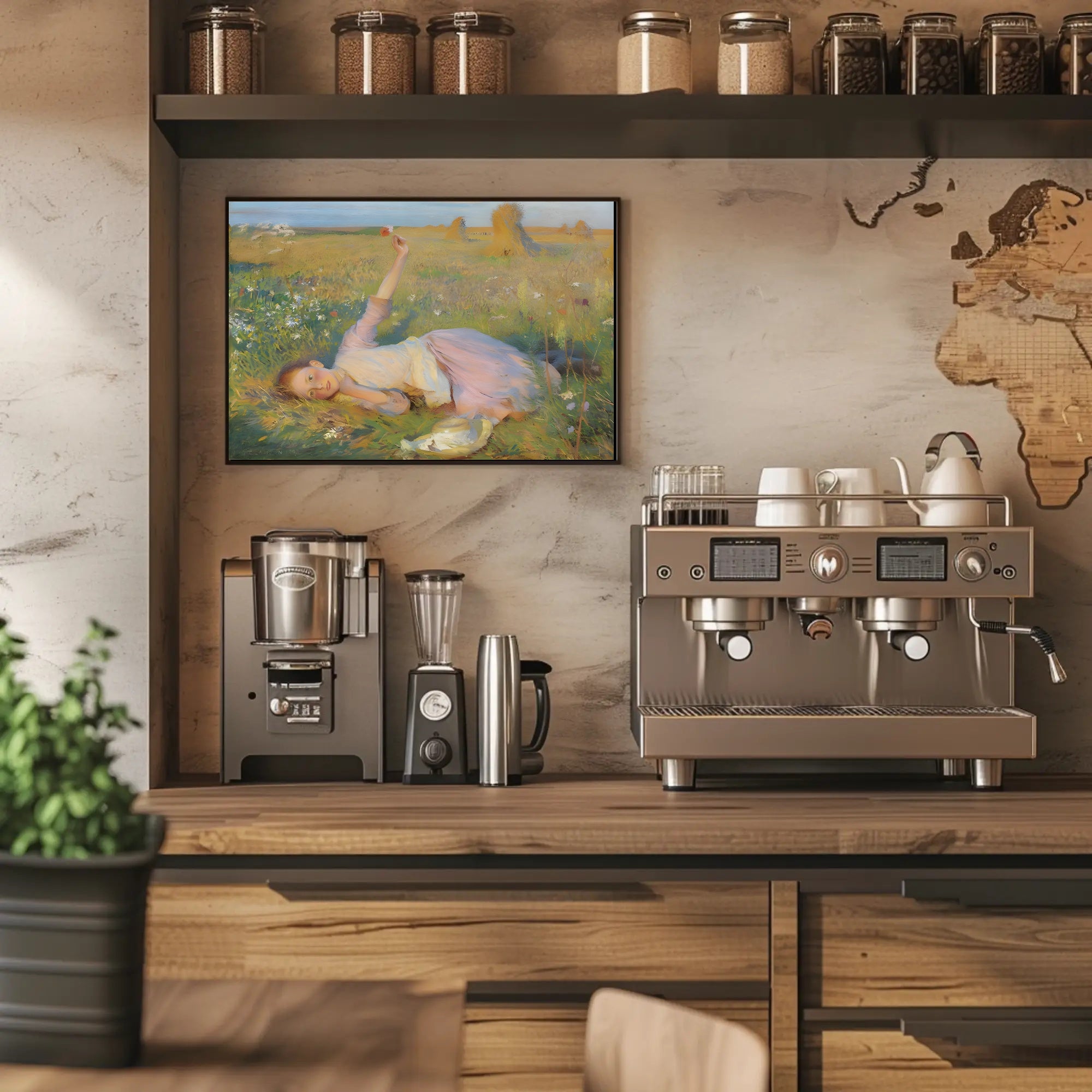 Serene Summer Day Poster
