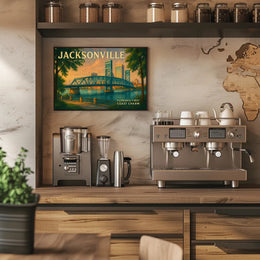 Jacksonville First Coast Charm Travel Poster