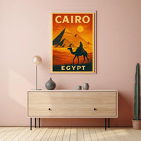 Cairo, Egypt Timeless Adventure Poster