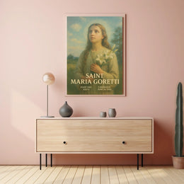 Saint Maria Goretti Poster
