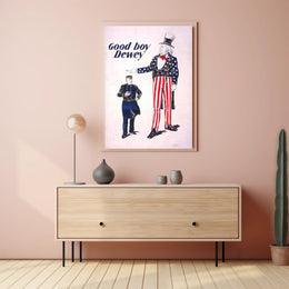 Uncle Sam Navy Vintage Military Recruitment Poster