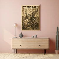 St Michael Protector In Times Of Poster