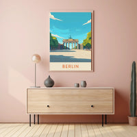 Scenic View of Berlin Poster