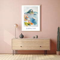 Scenic View of Gibraltar Poster PosterGoat