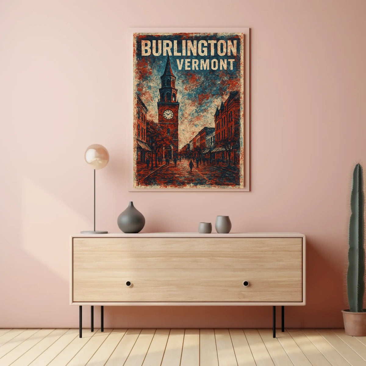 Burlington, Vermont Poster