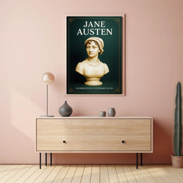 Jane Austen Celebrating a Literary Icon Poster PosterGoat