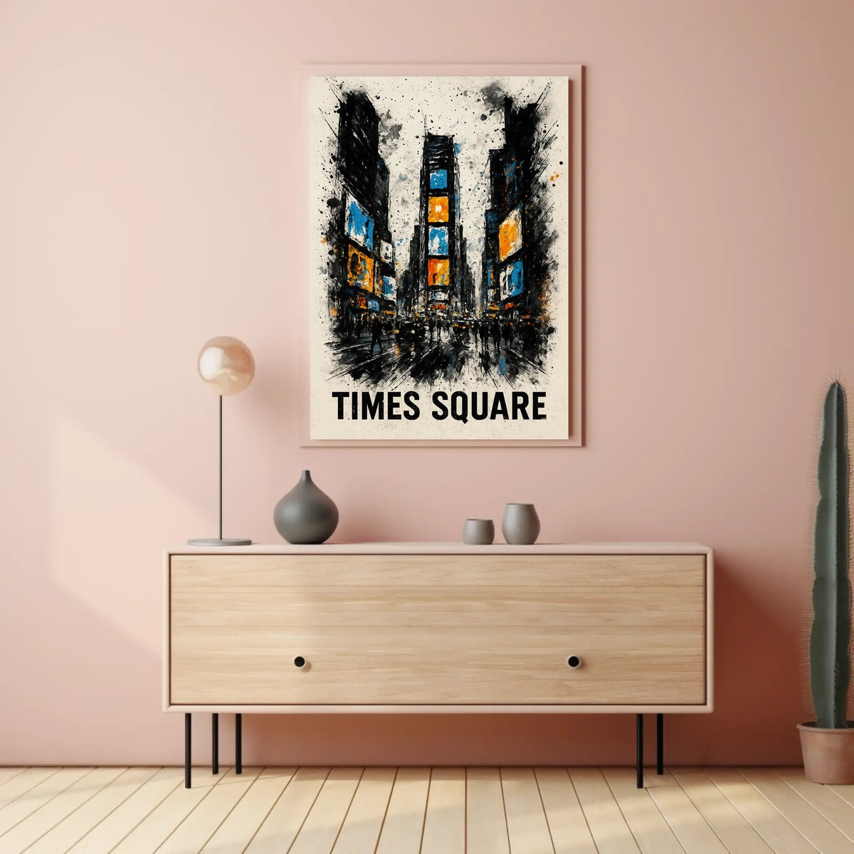 Times Square Vibes Poster