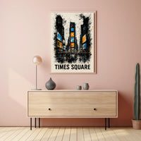 Times Square Vibes Poster