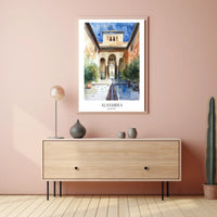 Alhambra Granada Poster