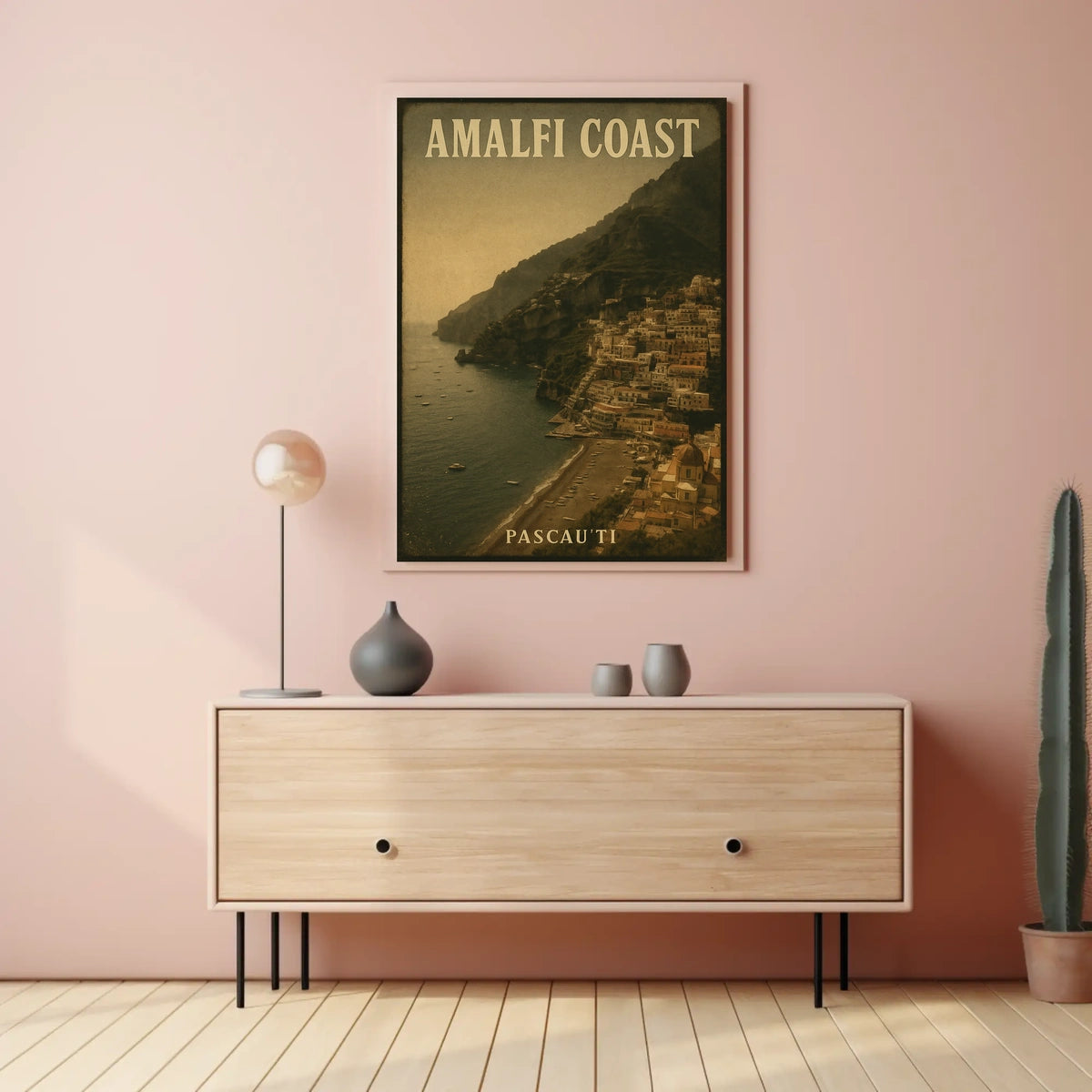 Amalfi Coast Scenic Beauty Poster