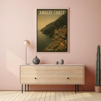 Amalfi Coast Scenic Beauty Poster