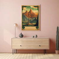 Majestic Mountain Vista Poster