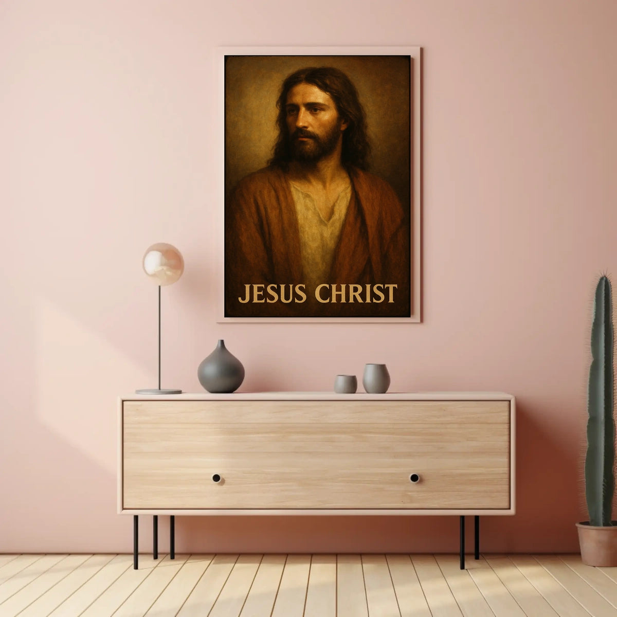 Jesus Christ Portrait Poster