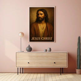 Jesus Christ Portrait Poster