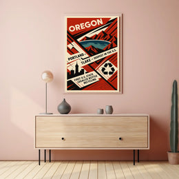 Oregon Highlights Poster