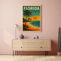 Florida Sunset Poster