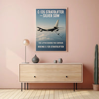 The Lifter Behind the Curtain Boeing C-135 Stratolifter Poster PosterGoat