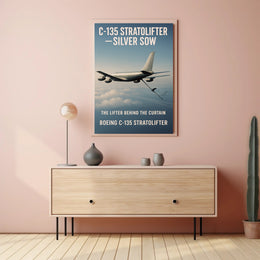 The Lifter Behind the Curtain Boeing C-135 Stratolifter Poster PosterGoat