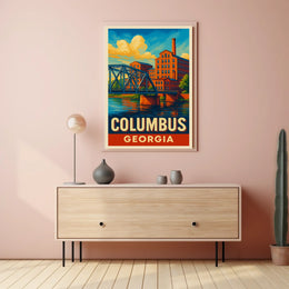 Columbus, Georgia Poster