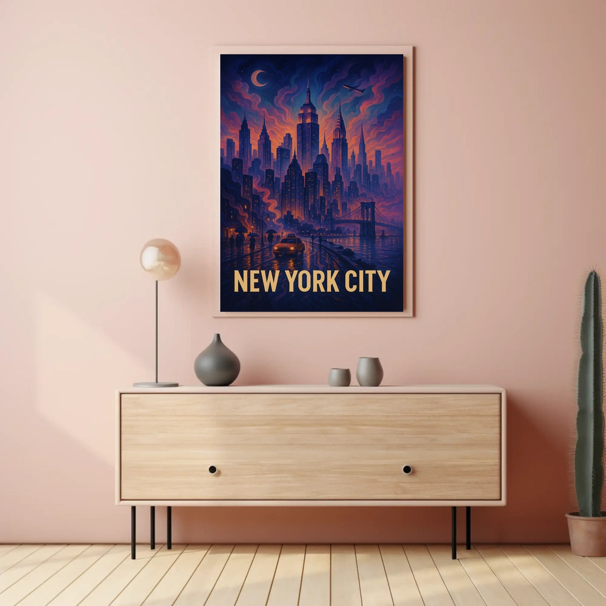New York City Skyline Poster