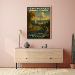George Washington Memorial Parkway Poster