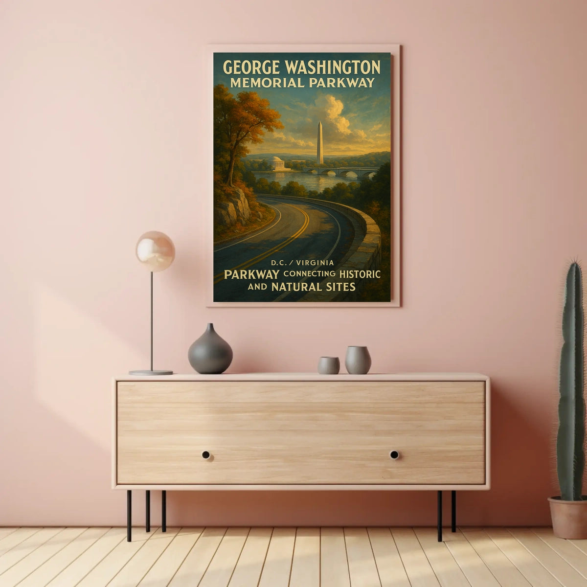 George Washington Memorial Parkway Poster