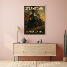 Steamtown Pennsylvania Poster