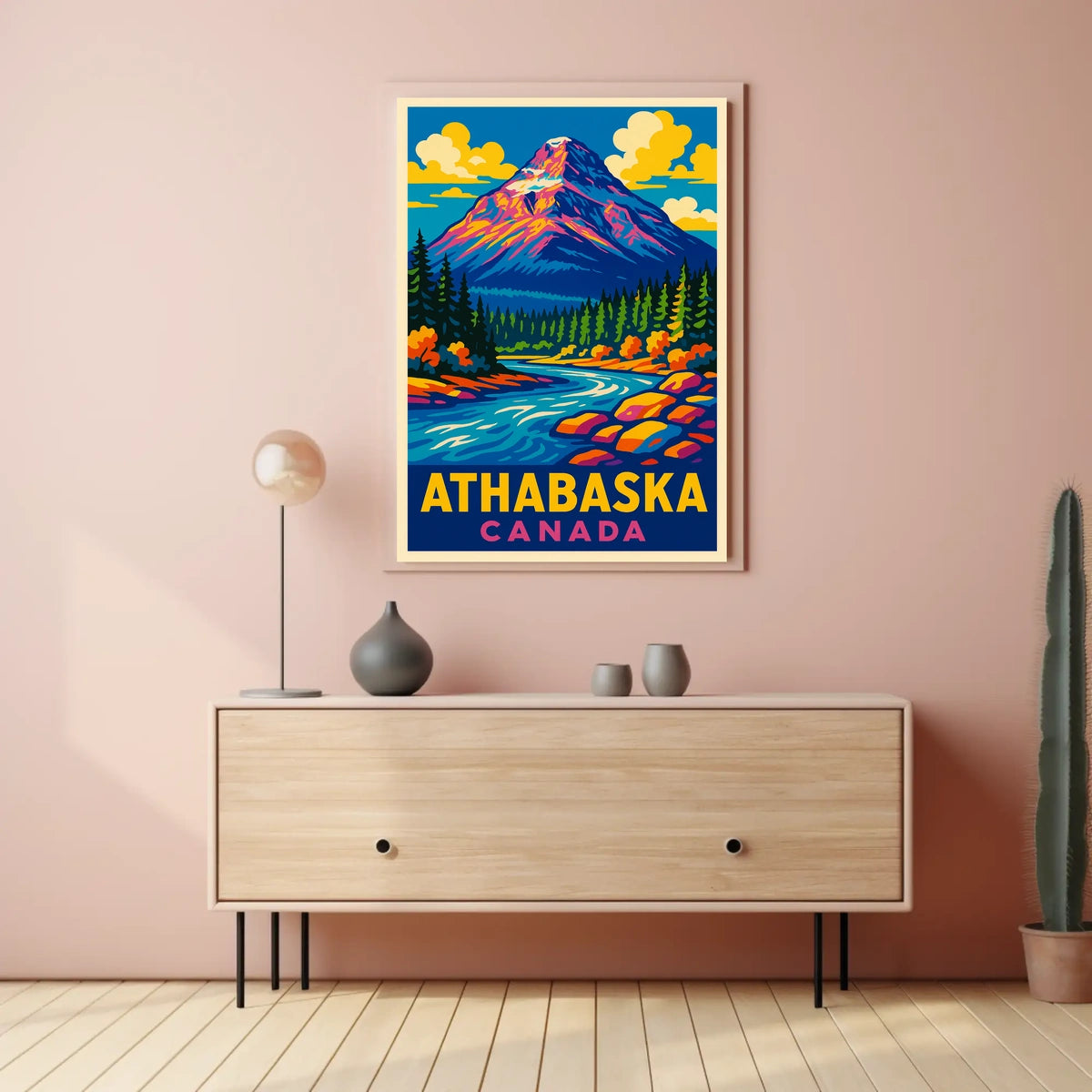 Athabaska, Canada Poster