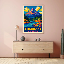 Athabaska, Canada Poster