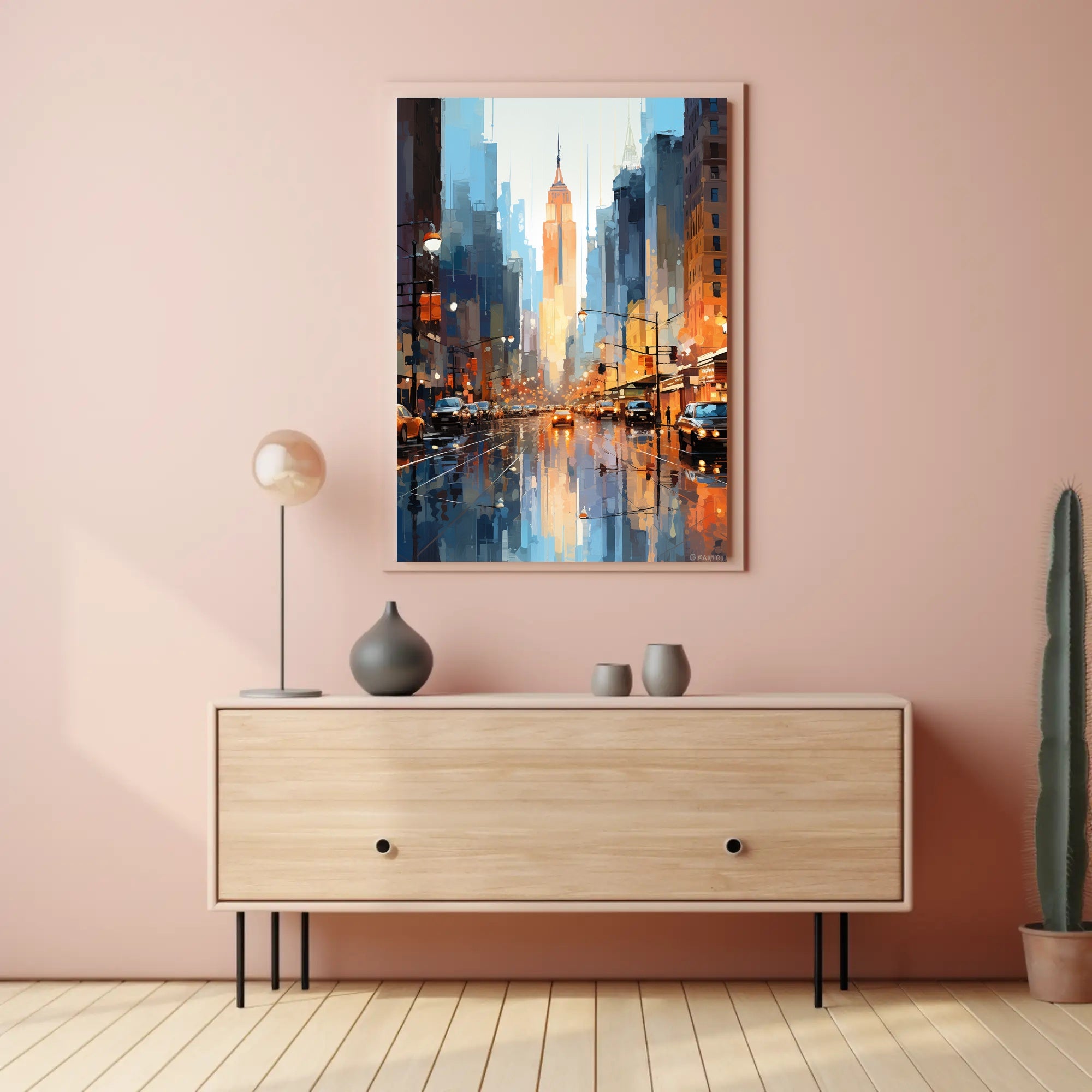 Urban Reflections Poster PosterGoat