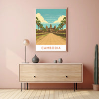 Cambodia's Majestic Heritage Poster