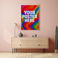 Vibrant Design Template Poster PosterGoat