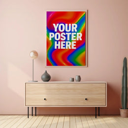 Vibrant Design Template Poster PosterGoat