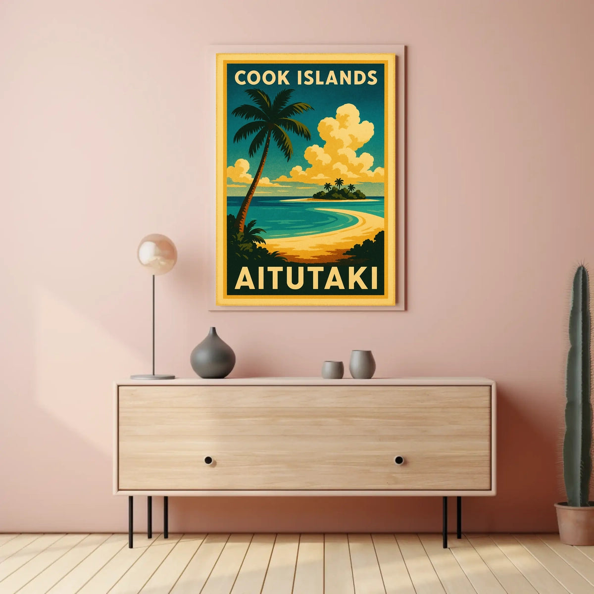 Aitutaki Paradise Poster