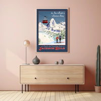Jackson Hole The New Height in American Skiing Poster