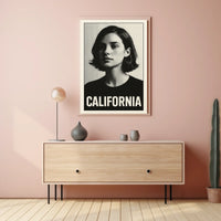 California Portrait Poster