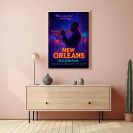 New Orleans Soul of the South Poster