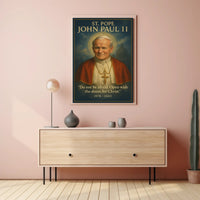 St. Pope John Paul II Poster PosterGoat