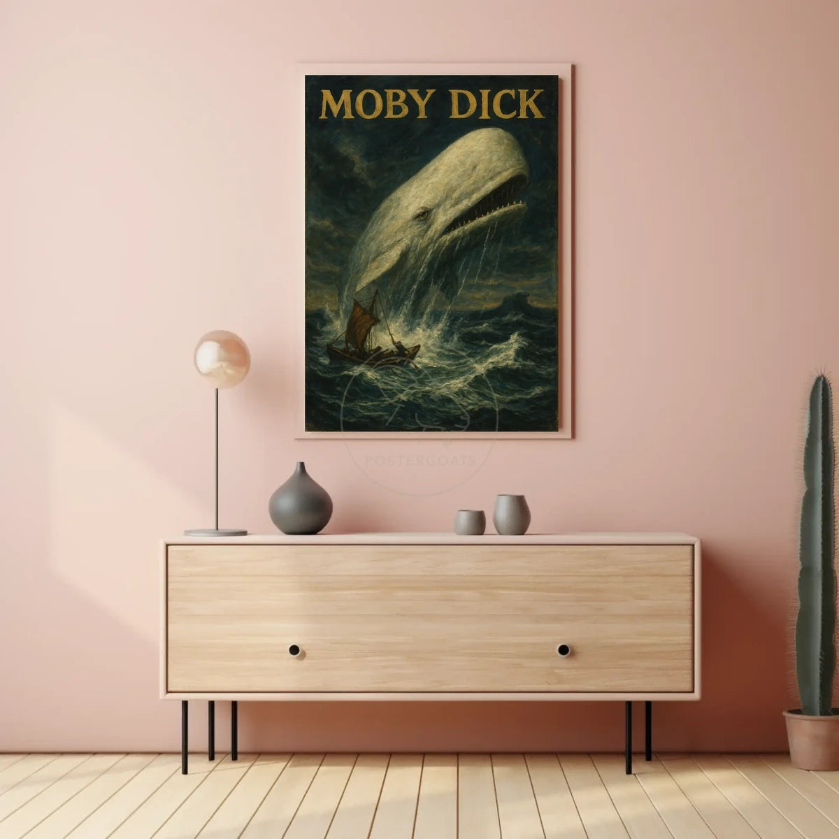 Moby Dick Epic Adventure Historical or Presidential Poster