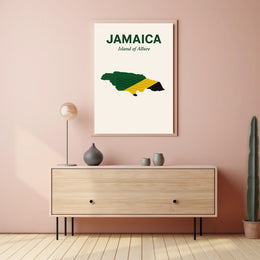 Jamaica Island of Allure Poster