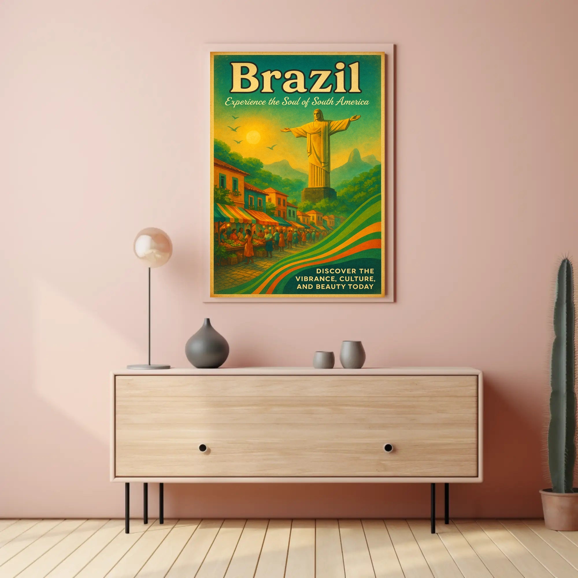 Discover Brazil Poster
