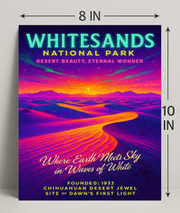Whitesands National Park Poster PosterGoat